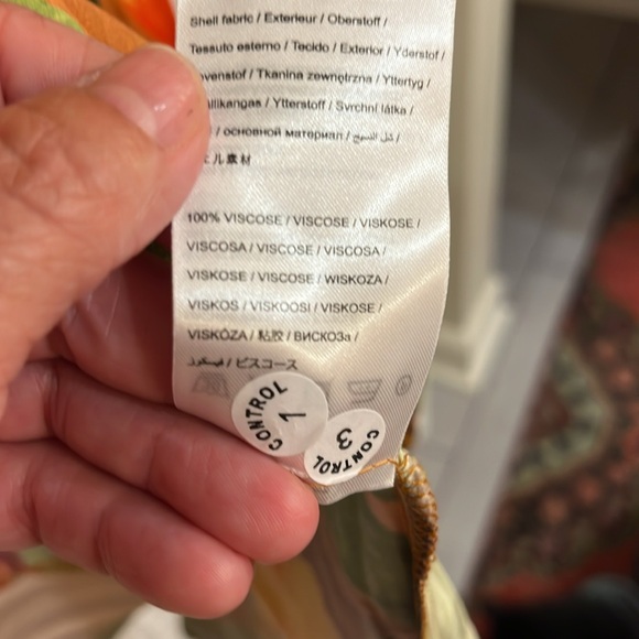 NWOT Anthropologie Farm Rio Tropical Desire Midi Dress - Picture 13 of 16